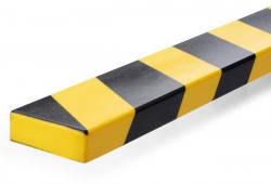 Ochrana povrchu profil S20, žlto-čierna