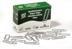 Spisové spony DURABLE 32mm zinkové 100ks