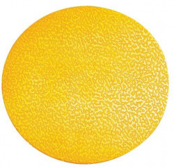 Podlahové značenie KRUH žlté 10ks