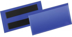 Magnetické vrecko na dokumenty 100x38mm 50ks modré