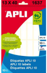 Etikety univerzálne 13x40mm APLI A6