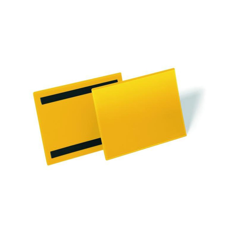 Magnetické vrecko na dokumenty 210x148mm na šírku 50ks žlté