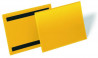 Magnetické vrecko na dokumenty 210x148mm na šírku 50ks žlté
