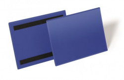 Magnetické vrecko na dokumenty 210x148mm na šírku 50ks modré