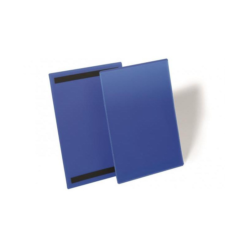 Magnetické vrecko na dokumenty 210x297mm na výšku 50ks modré