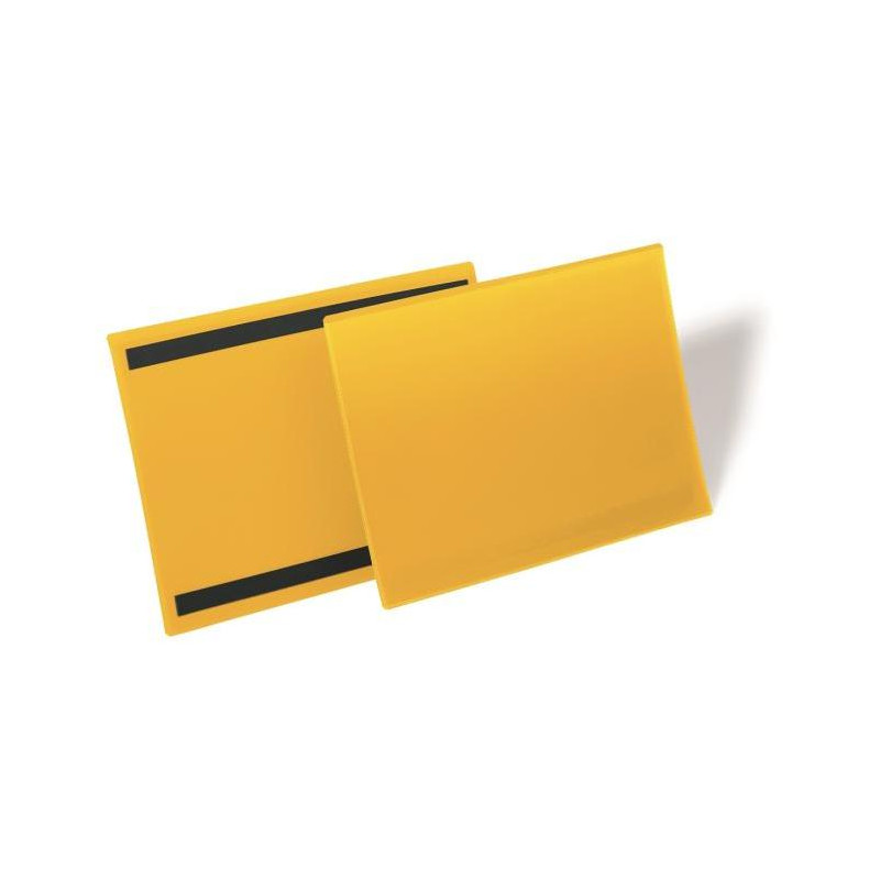 Magnetické vrecko na dokumenty 297x210mm na šírku 50ks žlté