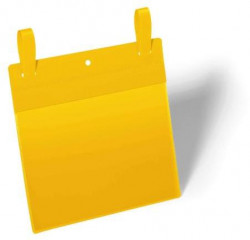 Vrecko na dokumenty s páskami 210x148mm na šírku 50 ks žlté