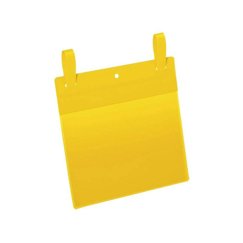 Vrecko na dokumenty s páskami 297x210mm na šírku 50 ks žlté