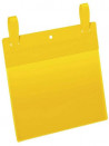 Vrecko na dokumenty s páskami 297x210mm na šírku 50 ks žlté