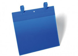 Vrecko na dokumenty s páskami 297x210mm na šírku 50 ks modré