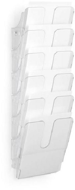 Sada stojanov na prospekty FLEXIPLUS 6 A4 transparentná