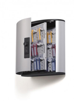 Skrinka na 36 kľúčov so zámkom na kód DURABLE KEY BOX CODE 36 strieborná