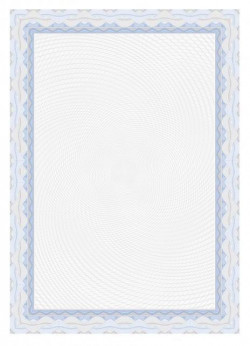 Certifikačný papier APLI A4 modrý, 115g, 25 hárkov