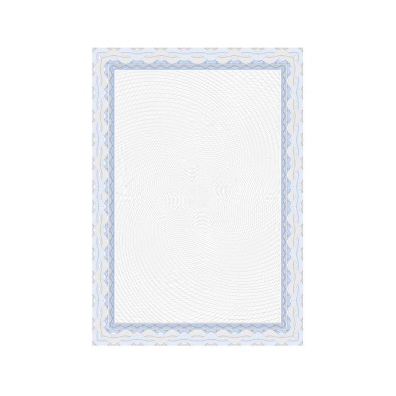 Certifikačný papier APLI A4 modrý, 115g, 25 hárkov