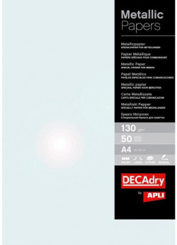 Metalický papier APLI A4 perlová, 130g, 50 hárkov