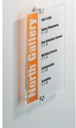 Informačná tabuľka Crystal Sign 297x420 mm (A3)