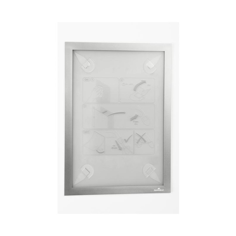 Samolepiaci DURAFRAME WALLPAPER A4 strieborný