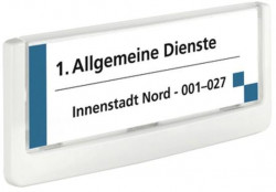 Informačná tabuľka Click Sign 149x52,5 biela