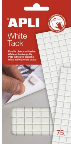 Lepiaca guma APLI TACK biela 75g