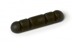 Úchytka na káble CAVOLINE CLIP 4 čierna