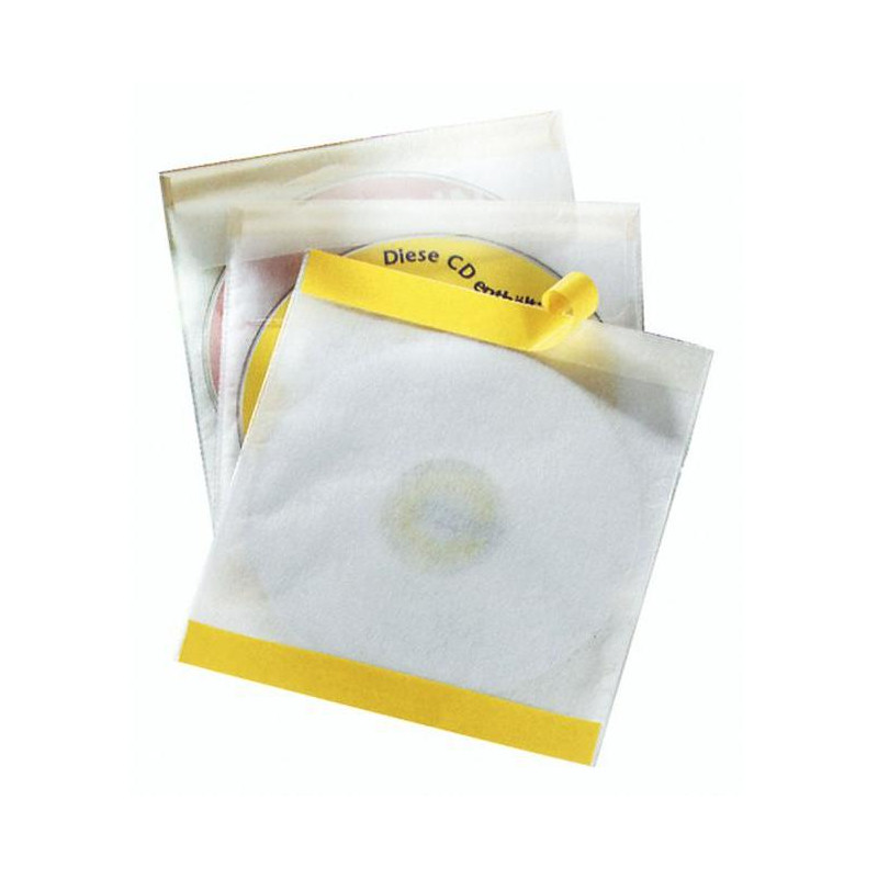 Vrecko na CD/DVD FIX samolepiace s klopou