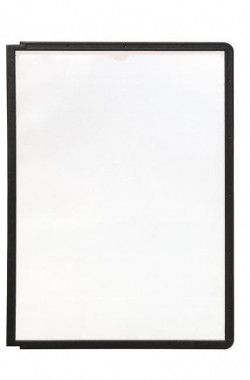 Katalógový panel SHERPA A4 čierny
