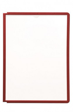 Katalógový panel SHERPA A4 červený