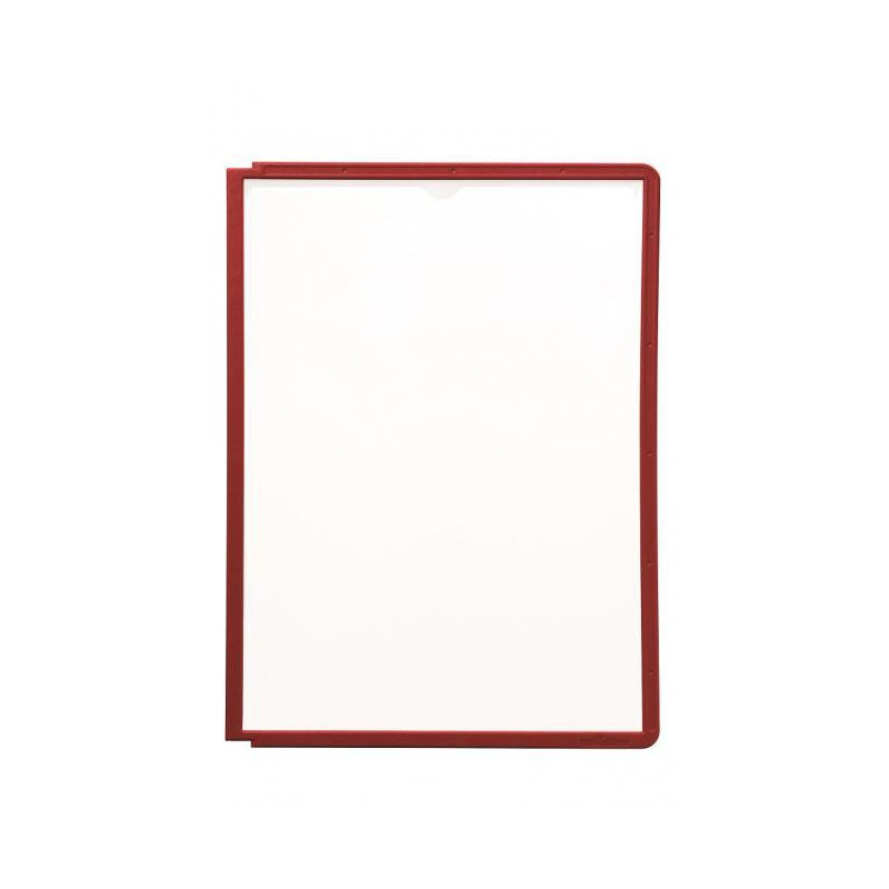 Katalógový panel SHERPA A4 červený