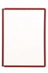 Katalógový panel SHERPA A4 červený