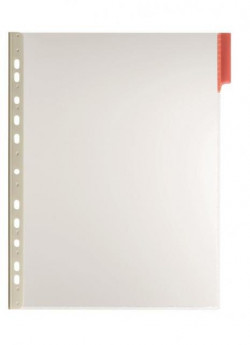 Katalógový panel FUNCTION A4 5ks červený