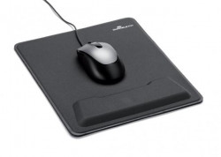 Podložka pod myš Ergotop s penovou opierkou antracitová