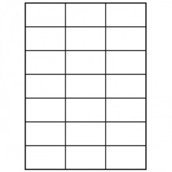 Etikety univerzálne 70x42,4mm Express Agipa A4 100 hárkov