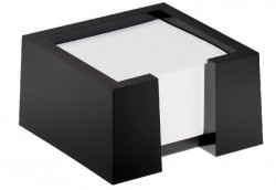 Stojan na poznámkový blok CUBO čierny