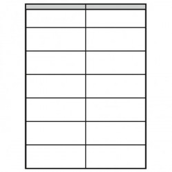 Etikety univerzálne 105x42,4mm Express Agipa A4 100 hárkov