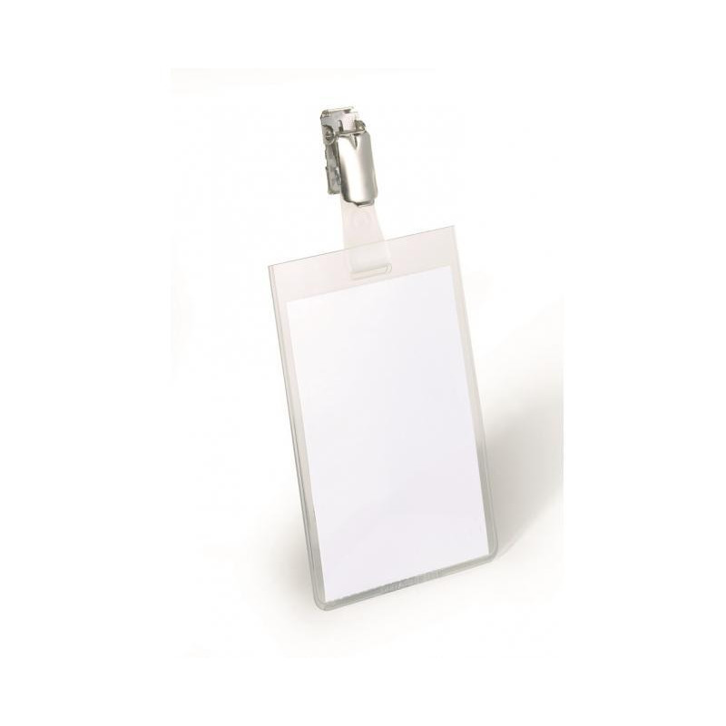 Visačka so štipcom vertikálna DURABLE 60x90mm 25ks