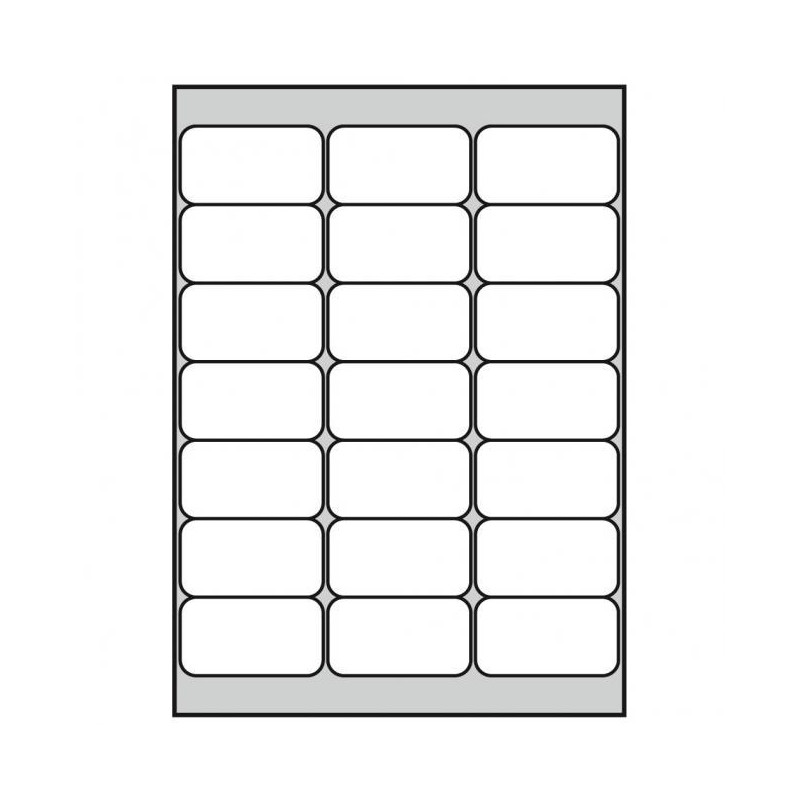 Etikety univerzálne 63,5x38,1mm Agipa A4 100 hárkov