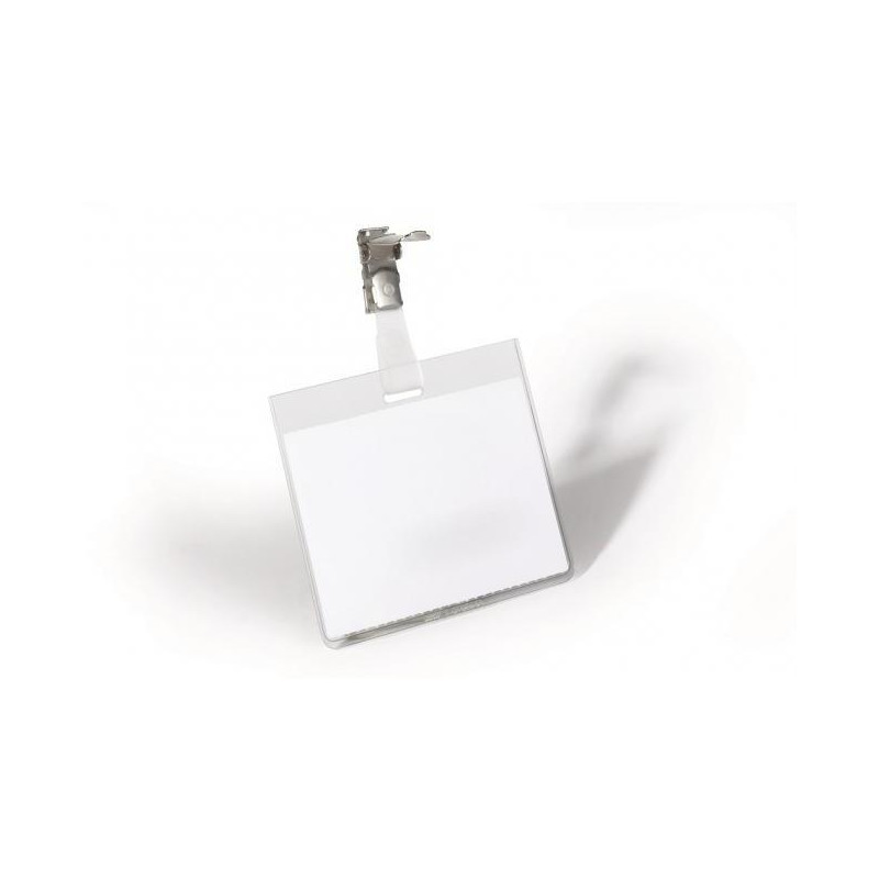 Visačka so štipcom horizontálna DURABLE 90x60mm 25ks