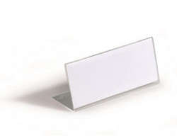 Menovka na stôl akrylová DURABLE 61x150mm