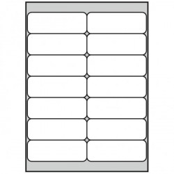 Etikety univerzálne 99,1x38,1mm Agipa A4 100 hárkov