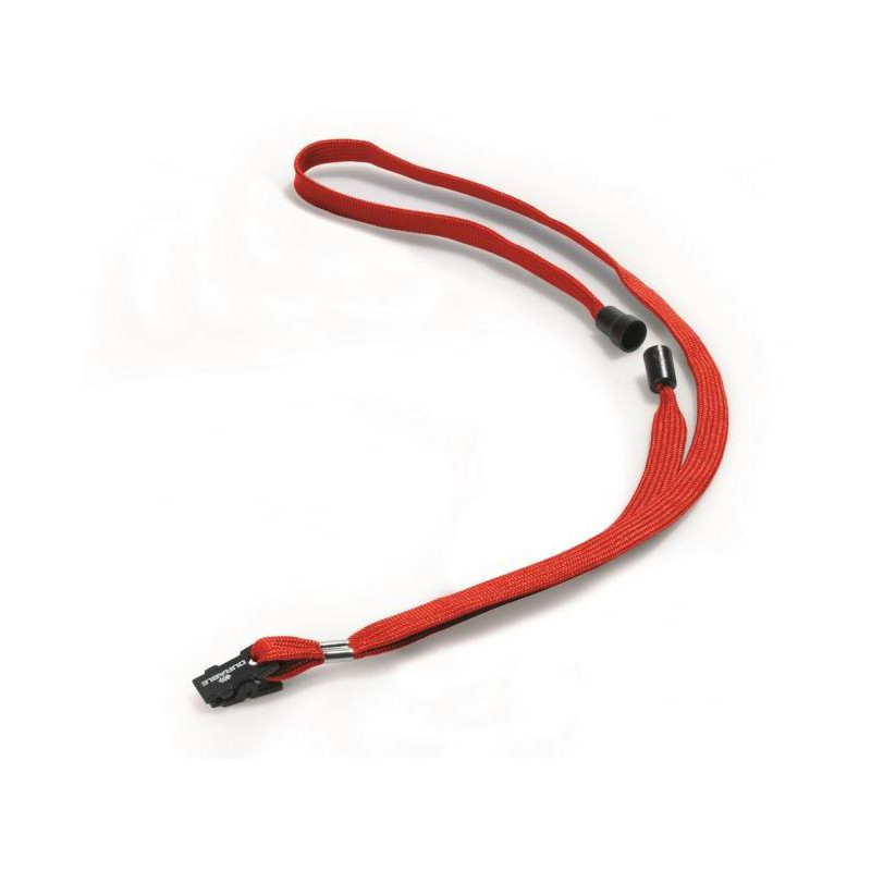 Závesný remienok DURABLE 10mm červený 10ks