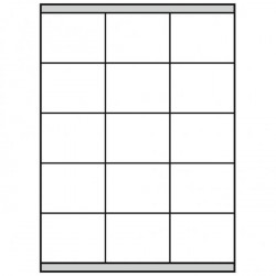 Etikety univerzálne 70x50,8mm Agipa A4 100 hárkov