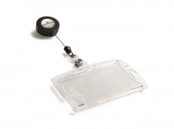 Visačka na 2 plastové karty s kotúčom DURABLE 54 x 87 mm, 10ks