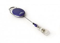 Výsuvný kotúč s prúžkom DURABLE JOJO STYLE tmavomodrý 10ks