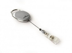 Výsuvný kotúč s prúžkom DURABLE JOJO STYLE sivý 10ks