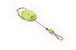 Výsuvný kotúč so svorkou DURABLE JOJO STYLE žltý 1ks