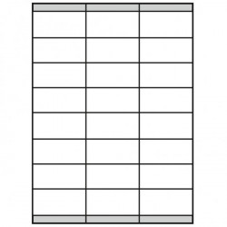 Etikety univerzálne 70x35mm Agipa A4 100 hárkov