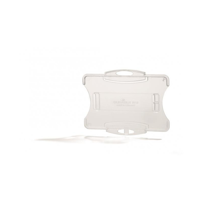 Visačka na plastovú kartu otvorená bez úchytu DURABLE 85x54mm 10ks