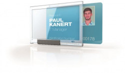 Puzdro na 1 kartu DURABLE PUSHBOX MONO 10ks