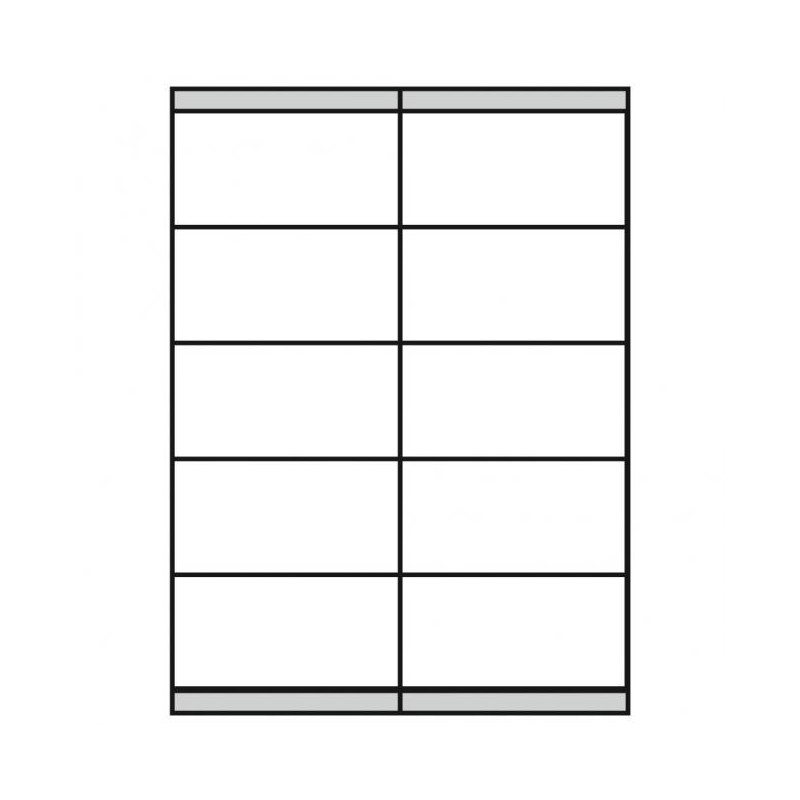 Etikety univerzálne 105x57mm Agipa A4 100 hárkov