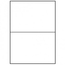 Etikety univerzálne 210x148,5mm Agipa A4 100 hárkov